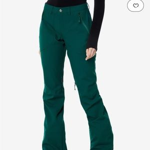 Green Burton Snowboard Pants